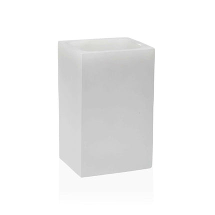 Zahnbürstenhalter Versa Weiß Harz 6 x 11 x 7,2 cm