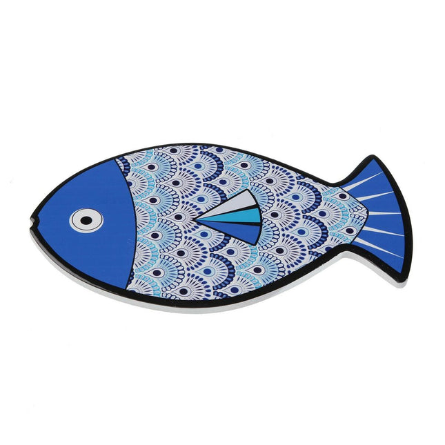 Untersetzer Versa Fisch Kork aus Keramik 25 x 15 cm