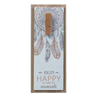 Wanddekoration Enjoy Happy Moments 30 x 12 cm