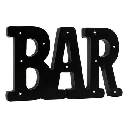 Wanddekoration Bar 36 x 2 x 21 cm