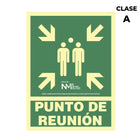 Schild Normaluz Punto de reunión PVC (22,4 x 30 cm)