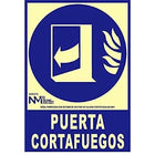 Schild Normaluz Puerta cortafuegos cerrar después de utilizar PVC (21 x 30 cm)