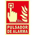 Schild Normaluz No utilizar en caso de incendio PVC