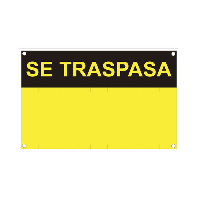 Schild Normaluz Se Traspasa PVC (35 x 45 cm)