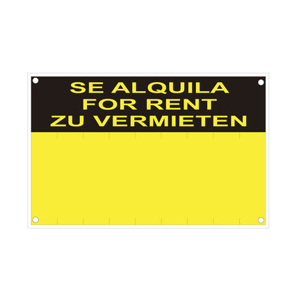 Schild Normaluz Se vende/for sale/zu verkaufen PVC (45 x 45 x 70 cm)