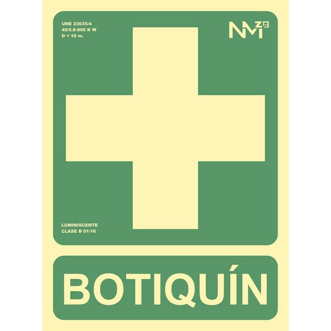 Klebeschild Archivo 2000 Erste-Hilfe-Set 22,4 x 30 cm PVC