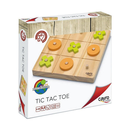Tic Tac Toe Cayro Tic Tac Toe Holz 20 x 20 x 4 cm