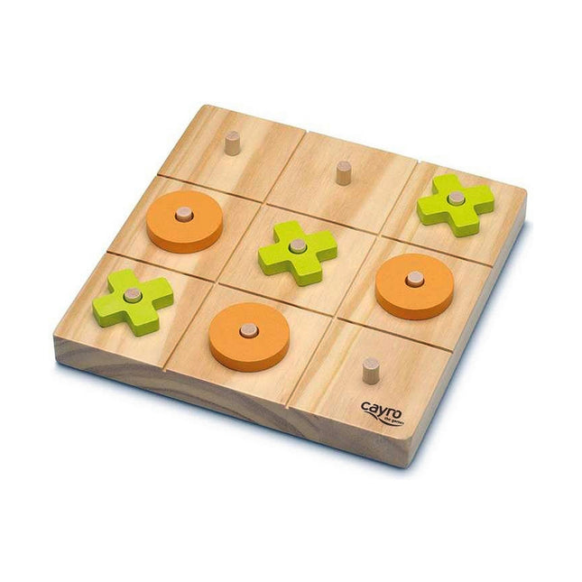 Tic Tac Toe Cayro Tic Tac Toe Holz 20 x 20 x 4 cm