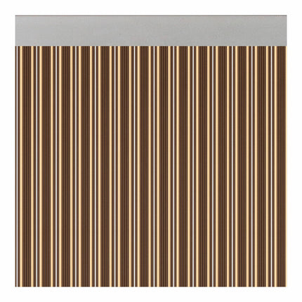 Vorhang Acudam Ferrara Türen Braun Außenbereich Elfenbein Undurchsichtig (90 x 210 cm)