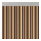 Vorhang Acudam Ferrara Türen Braun Außenbereich Elfenbein Undurchsichtig (90 x 210 cm)