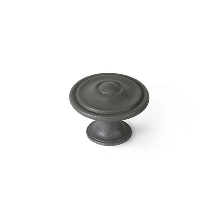 Drehknopf Rei rund Metall 4 Stücke (Ø 3,5 x 2,6 cm)
