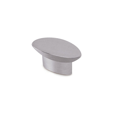 Drehknopf Rei 743 Mattierend Silberfarben Metall 4 Stück (41 x 19 mm)