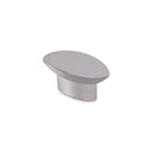 Drehknopf Rei 743 Mattierend Silberfarben Metall 4 Stück (41 x 19 mm)