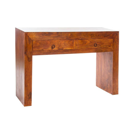 Konsole DKD Home Decor Braun Kolonial Akazienholz (110 x 35 x 75 cm)