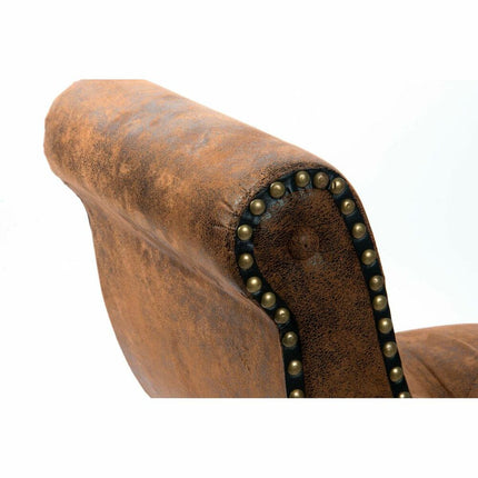 Barhocker DKD Home Decor   Braun PU (90 x 41 x 67 cm)