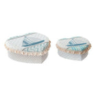 Box-Schmuckkästchen DKD Home Decor 8424001396207 Pappe 19 x 10 x 7 cm (2 Stück)