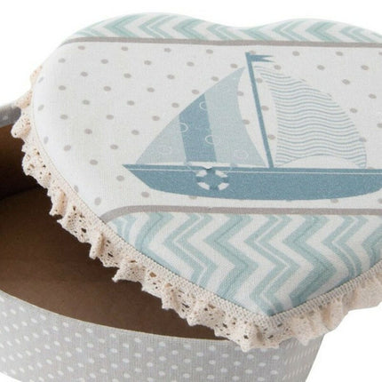 Box-Schmuckkästchen DKD Home Decor 8424001396207 Pappe 19 x 10 x 7 cm (2 Stück)