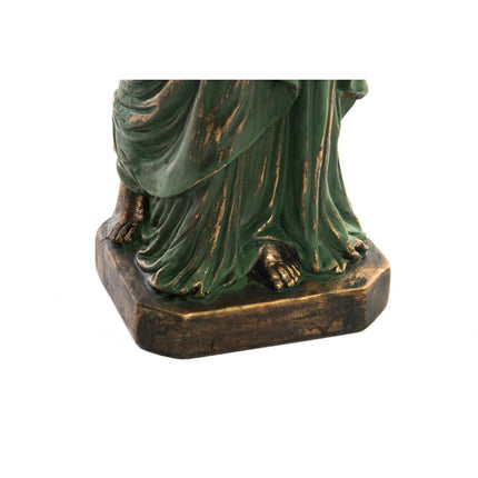 Deko-Figur DKD Home Decor Statue of Liberty 15 x 10 x 48 cm Gold grün Loft