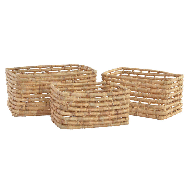 Korb DKD Home Decor Hochimin Faser