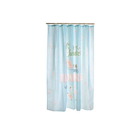 Duschvorhang DKD Home Decor Flamenco Polyester (180 x 200 cm)
