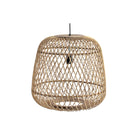 Deckenlampe DKD Home Decor Hellbraun Rattan (44 x 44 x 41 cm)