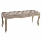 Barhocker DKD Home Decor   Grau Polyester Kautschukholz (112 x 38 x 48 cm)
