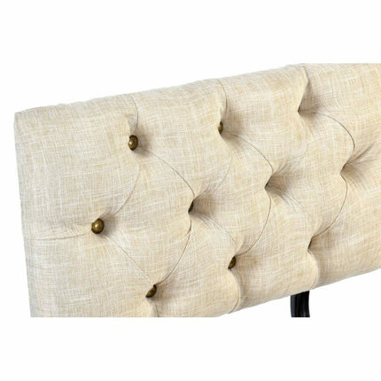 Barhocker DKD Home Decor   Tanne natürlich Schwarz Beige Polyester (61 x 51 x 77 cm)