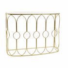 Konsole DKD Home Decor Spiegel Golden Metall (106 x 33 x 81 cm)