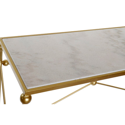 Konsole DKD Home Decor MB-157941 Gold Metall Marmor (119 x 33 x 80 cm)