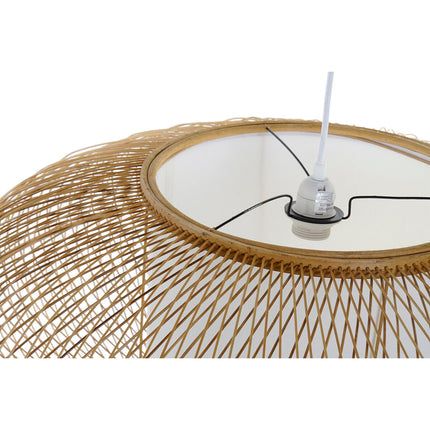 Deckenlampe DKD Home Decor natürlich Weiß (83 x 83 x 40 cm)