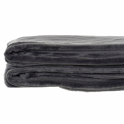 Decke DKD Home Decor Grau Grundlegend (150 x 200 x 2 cm)