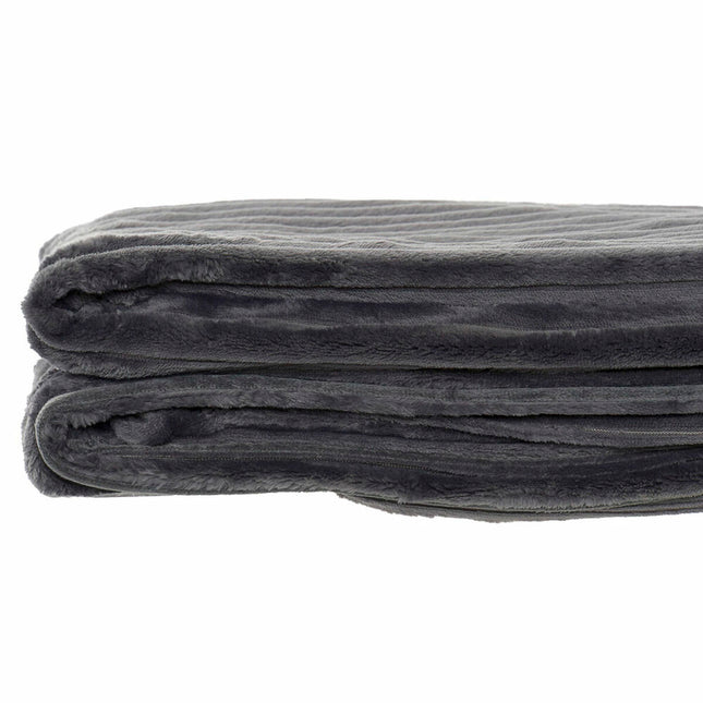 Decke DKD Home Decor Grau Grundlegend (150 x 200 x 2 cm)