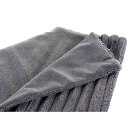 Decke DKD Home Decor Grau Grundlegend (150 x 200 x 2 cm)