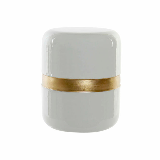 Hocker DKD Home Decor 04994 Aluminium (29 x 29 x 26 cm)