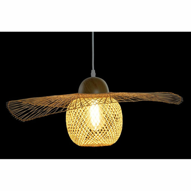 Deckenlampe DKD Home Decor Bambus Strandhut (55 x 55 x 19 cm)