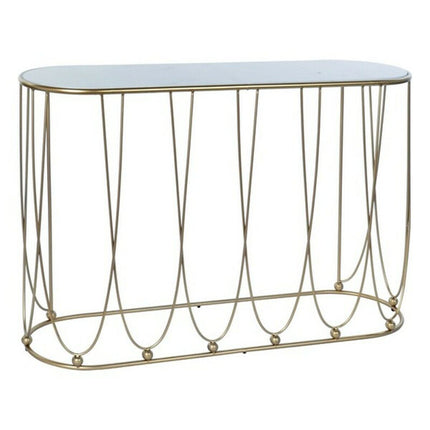 Konsole DKD Home Decor Gold Metall Marmor 115 x 35 x 78 cm
