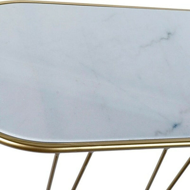 Konsole DKD Home Decor Gold Metall Marmor 115 x 35 x 78 cm