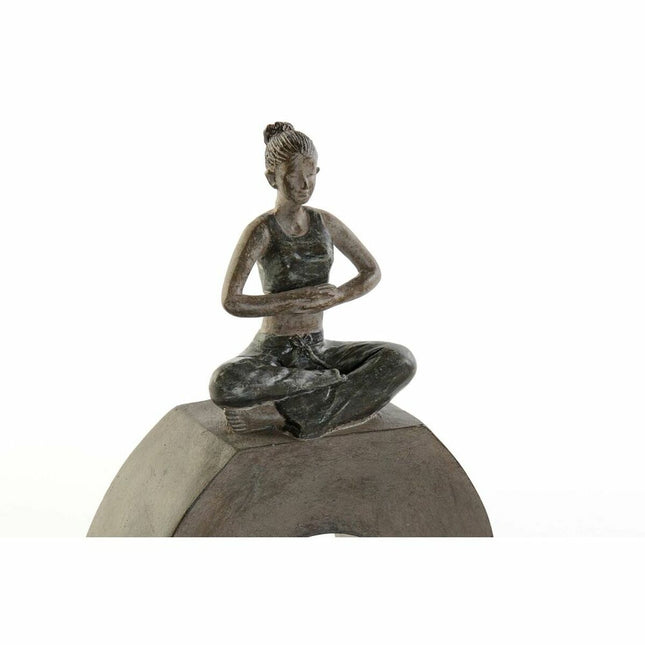 Deko-Figur DKD Home Decor Grau Harz (11.5 x 4.5 x 23 cm) (4 pcs)