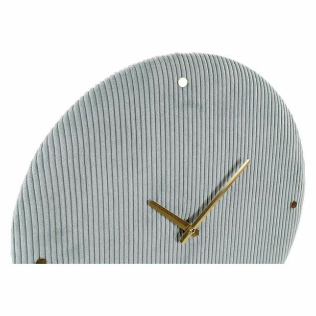 Wanduhr DKD Home Decor 40,5 x 5,5 x 40,5 cm Rosa grün (2 Stück)