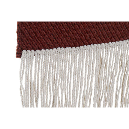 Wanddekoration DKD Home Decor natürlich Rot 45 x 2 x 115 cm Boho