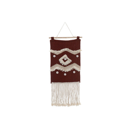 Wanddekoration DKD Home Decor natürlich Rot 45 x 2 x 115 cm Boho