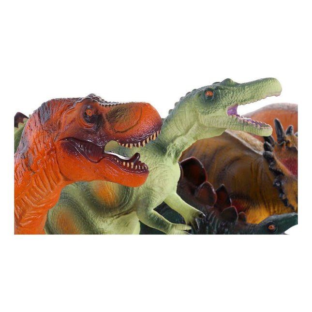 Dinosaurier DKD Home Decor Weich Für Kinder (6 Stücke)