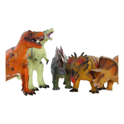 Dinosaurier DKD Home Decor Weich Für Kinder (6 Stücke)