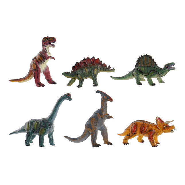 Dinosaurier DKD Home Decor 36 x 12,5 x 27 cm 6 Stücke