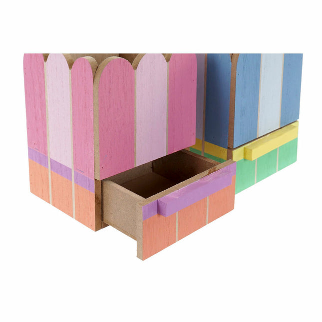 Bleistifthalter DKD Home Decor (10 x 10 x18 cm) (Restauriert A)
