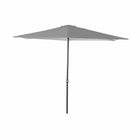 Solskærm DKD Home Decor Grau Stahl Kunststoff 270 x 270 x 250 cm