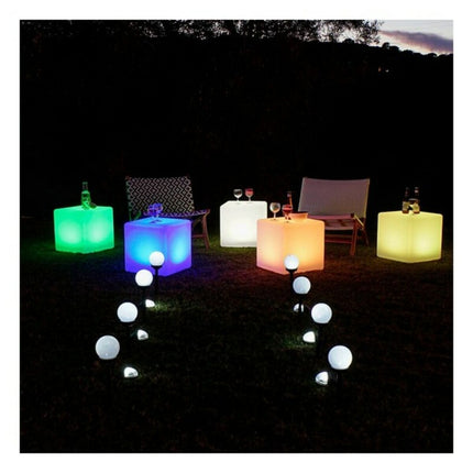 Dekoration DKD Home Decor LED Leicht Garten (40 x 40 x 41 cm)