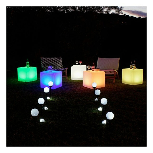 Dekoration DKD Home Decor LED Leicht Garten (40 x 40 x 41 cm)