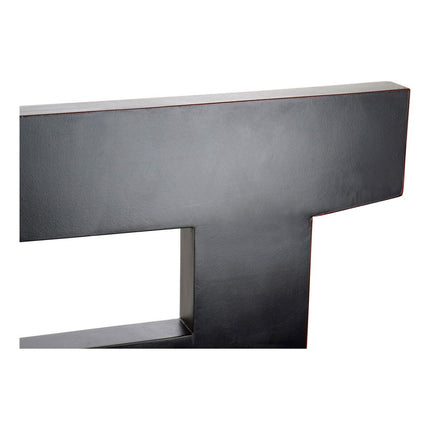 Kopfende des Betts DKD Home Decor Tanne Rot Schwarz Holz Holz MDF 160 x 4 x 120 cm