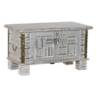 Truhe DKD Home Decor Indianer Mango-Holz Metall (80 x 40 x 45 cm)